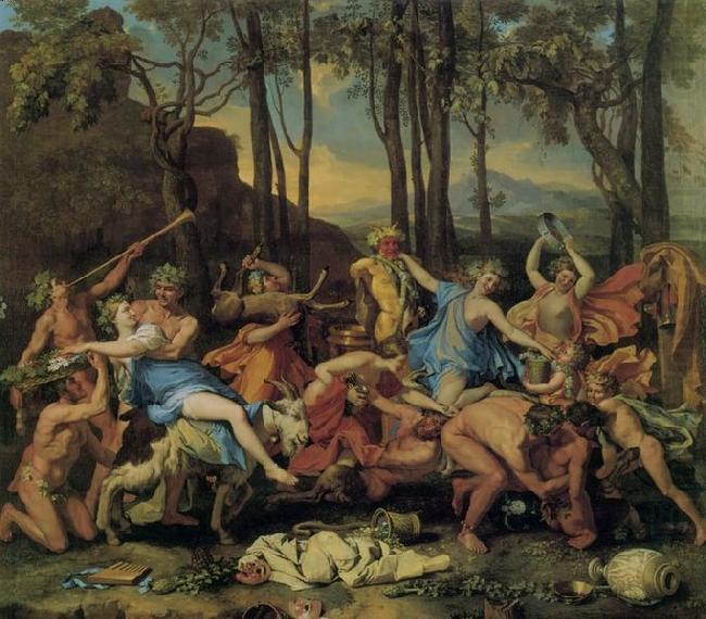 Nicolas Poussin The Triumph of Pan china oil painting image